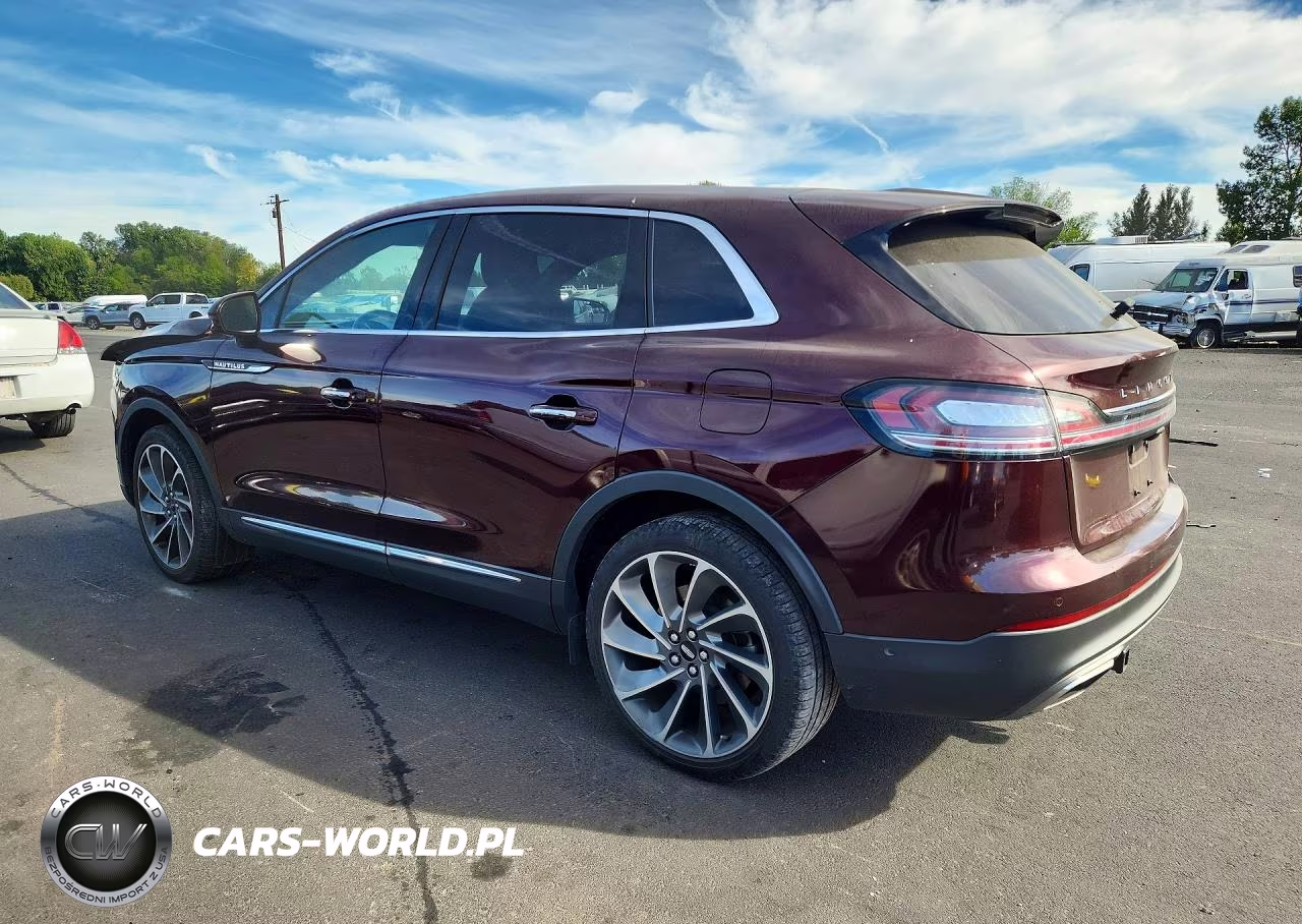 2019 Lincoln Nautilus Reserve VIN:2LMPJ8LP3KBL12527 - 2