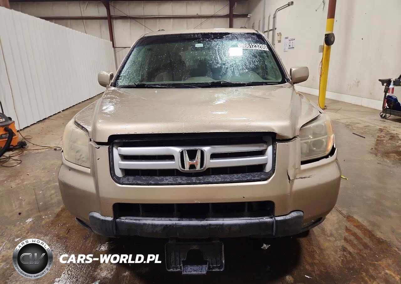 2006 Honda Pilot Ex VIN:5FNYF28456B007413 - 5