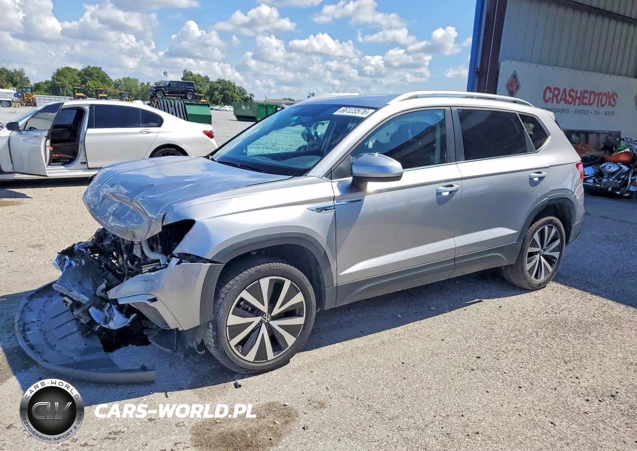 2022 Volkswagen Taos Se VIN:3VVRX7B21NM054374 - 1