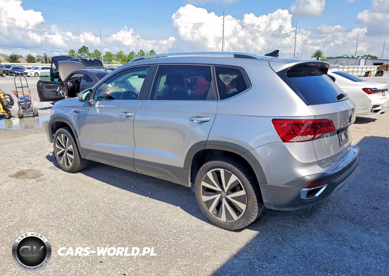 2022 Volkswagen Taos Se VIN:3VVRX7B21NM054374 - 2