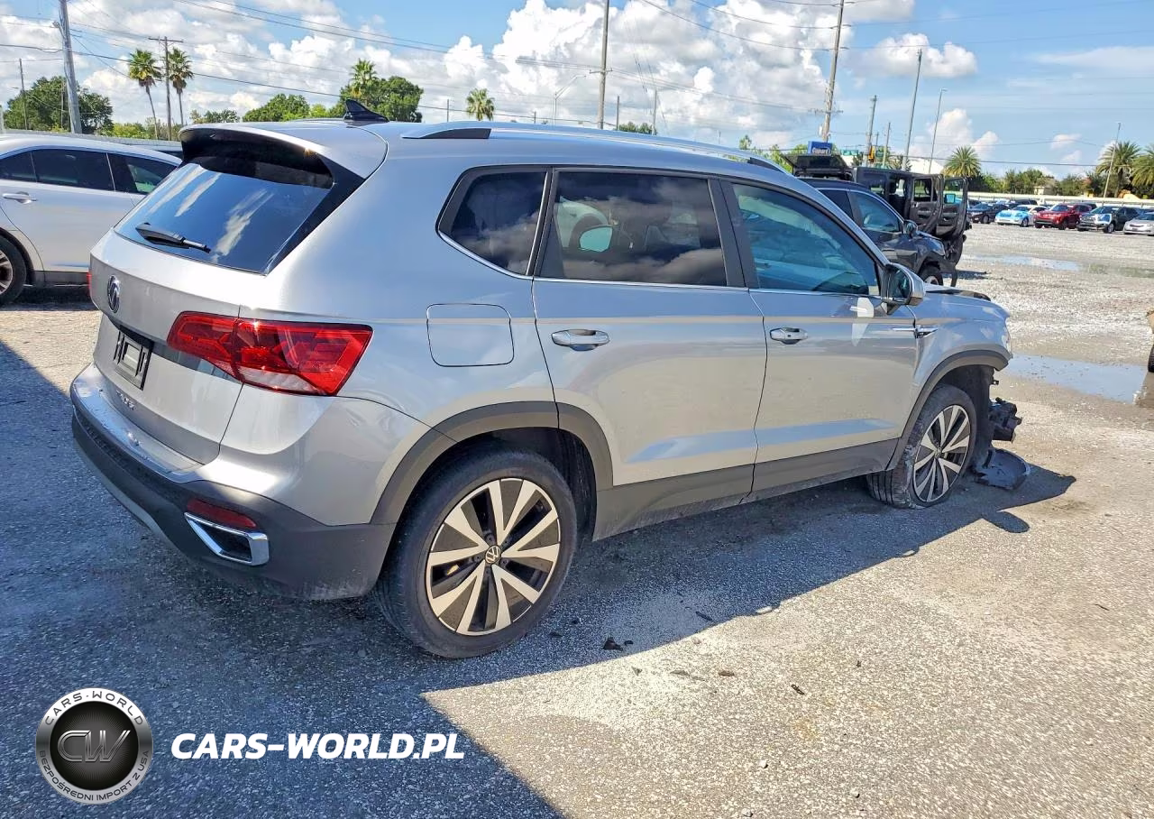 2022 Volkswagen Taos Se VIN:3VVRX7B21NM054374 - 3