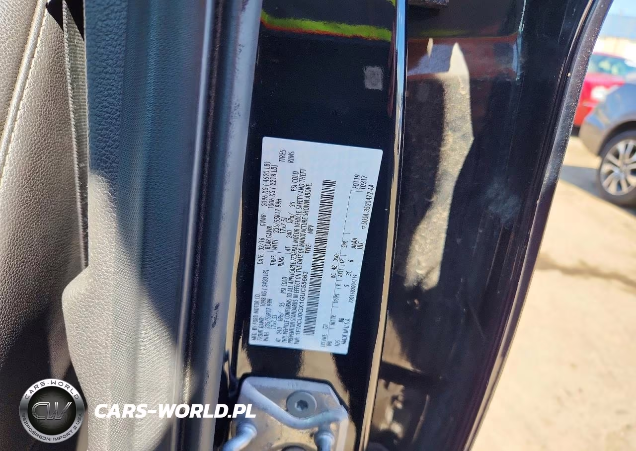 2016 Ford Escape Se VIN:1FMCU0GX1GUC55663 - 13