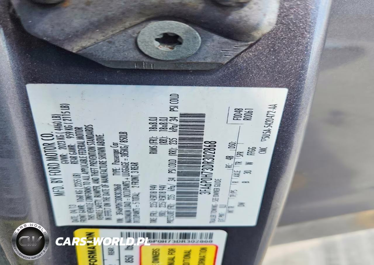 2013 Ford Fusion Se VIN:3FA6P0H73DR302868 - 12