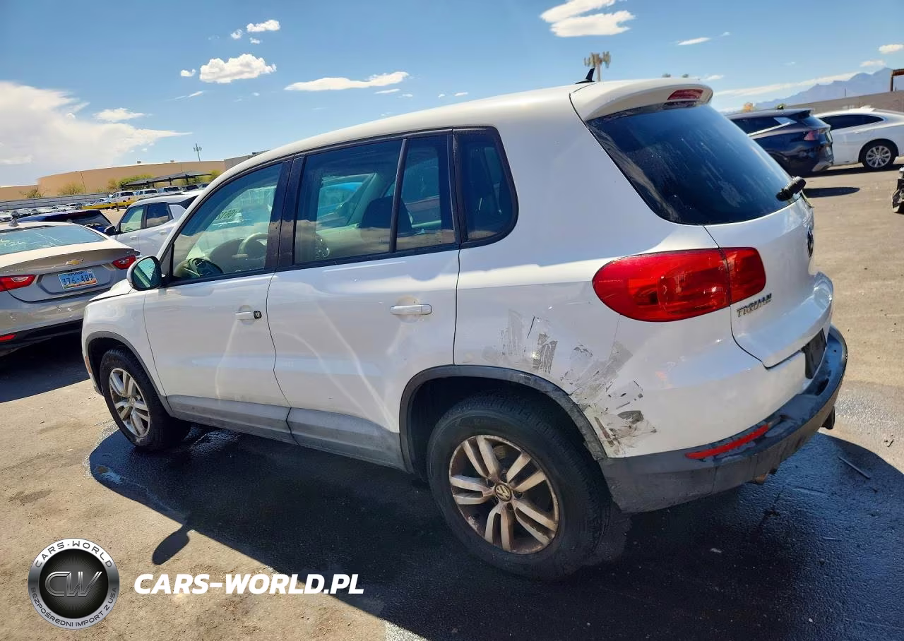 2012 Volkswagen Tiguan S VIN:WVGAV7AX2CW584795 - 2