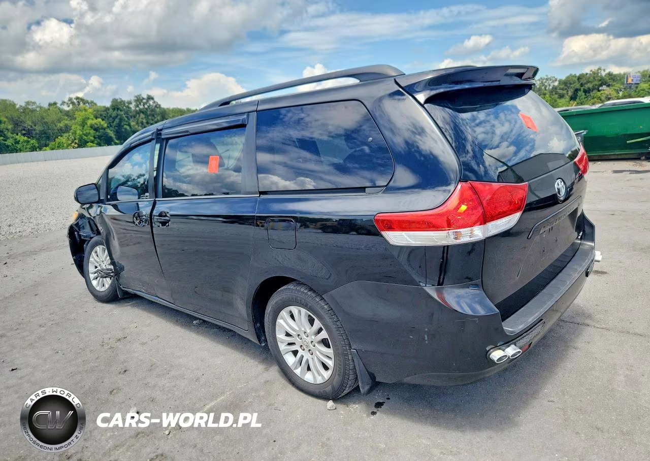 2013 Toyota Sienna Xle 8-Passenger VIN:5TDYK3DCXDS343307 - 2