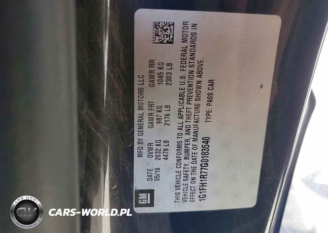 2016 Chevrolet Camaro Ss VIN:1G1FH1R77G0183540 - 13