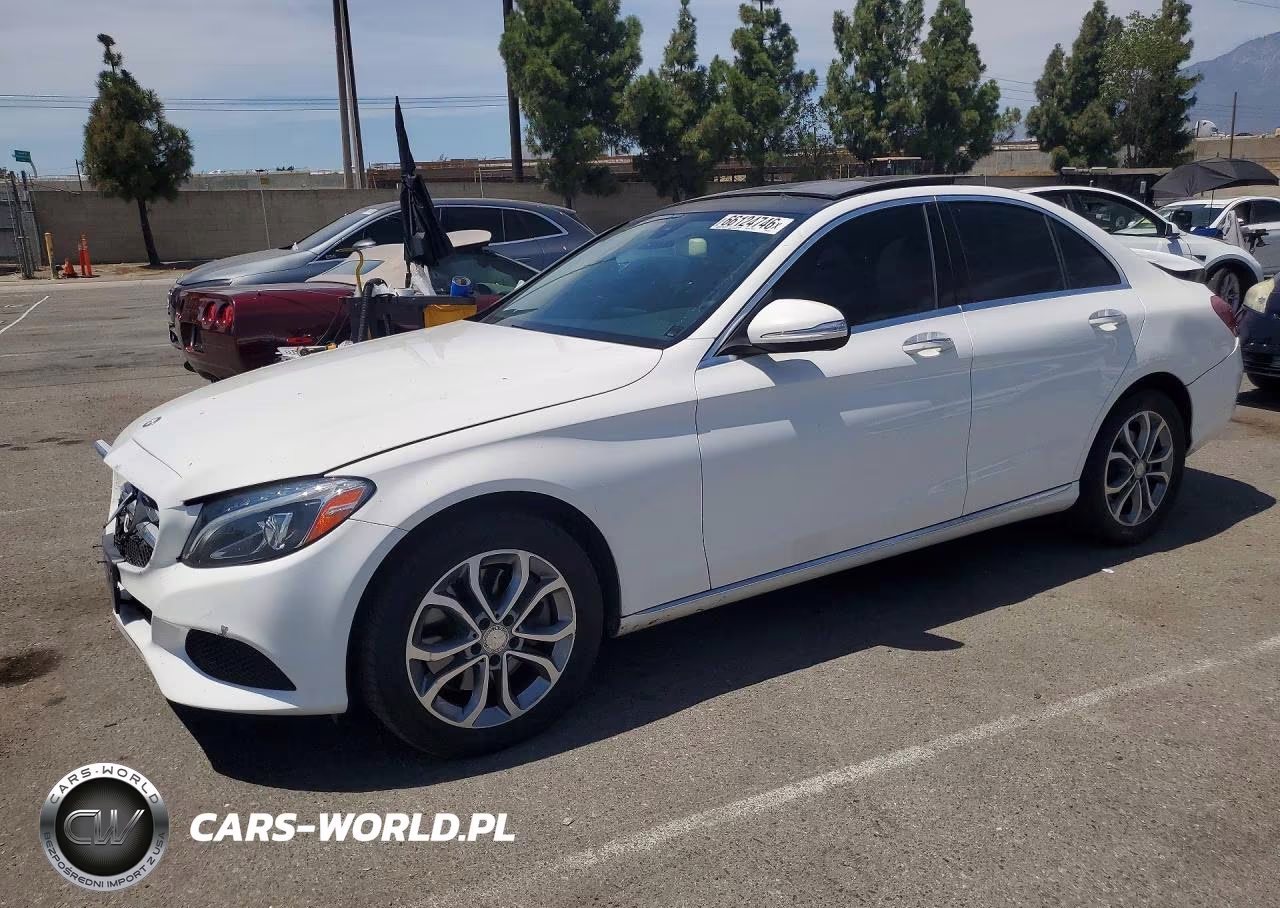 2015 Mercedes-Benz C 300 4Matic VIN:55SWF4KB3FU027278 - 1