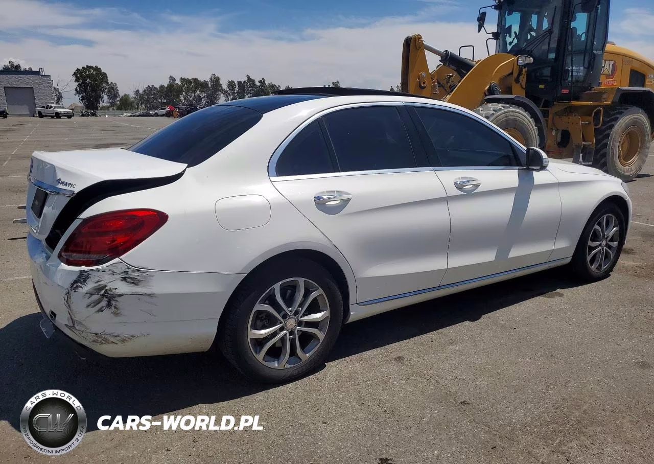 2015 Mercedes-Benz C 300 4Matic VIN:55SWF4KB3FU027278 - 3