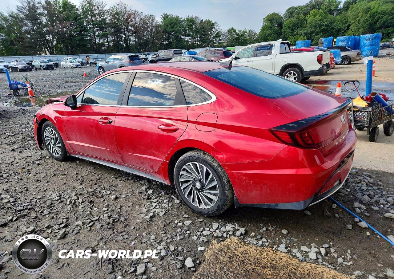 2020 Hyundai Sonata Hybrid Sel VIN:KMHL34JJ7LA015706 - 2