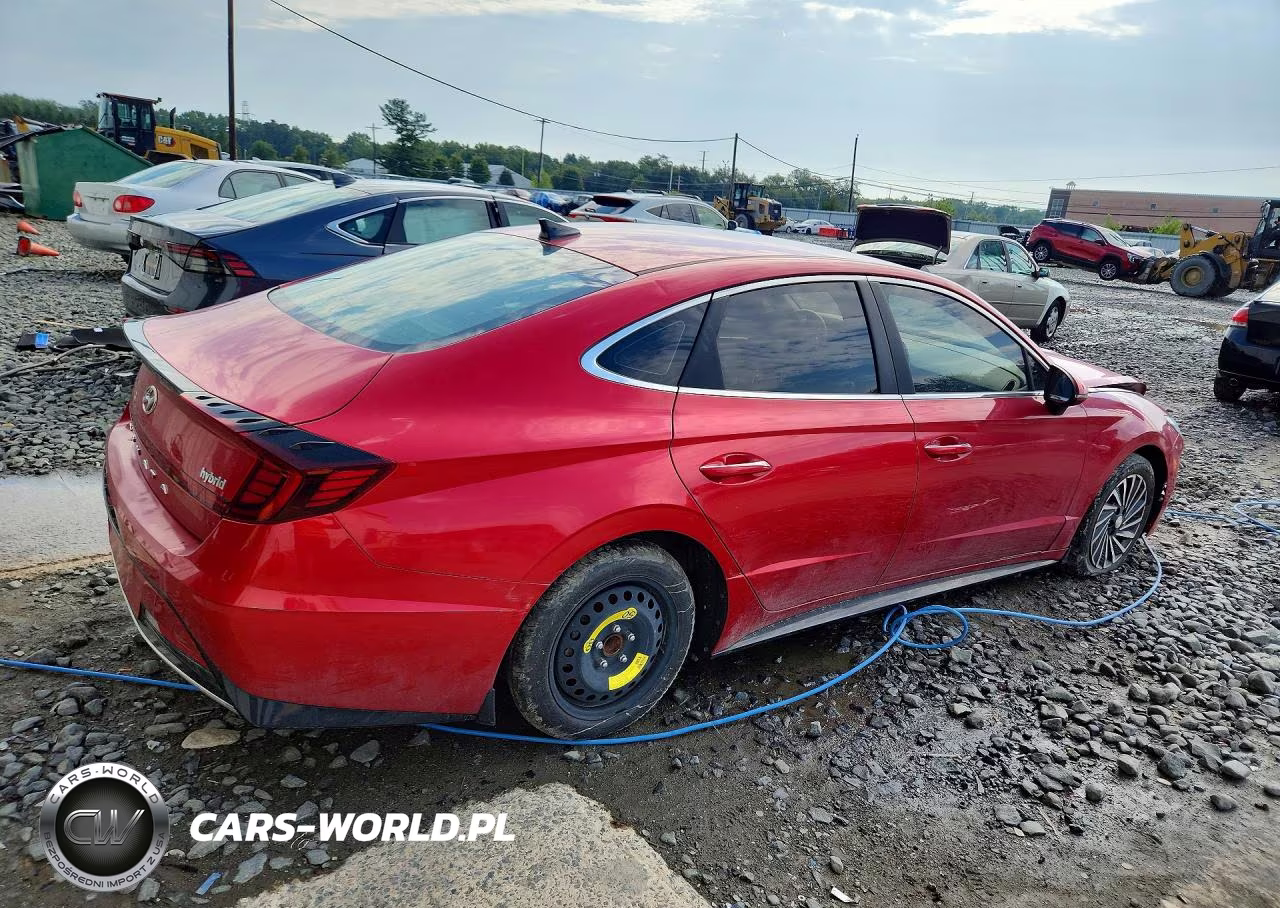 2020 Hyundai Sonata Hybrid Sel VIN:KMHL34JJ7LA015706 - 3