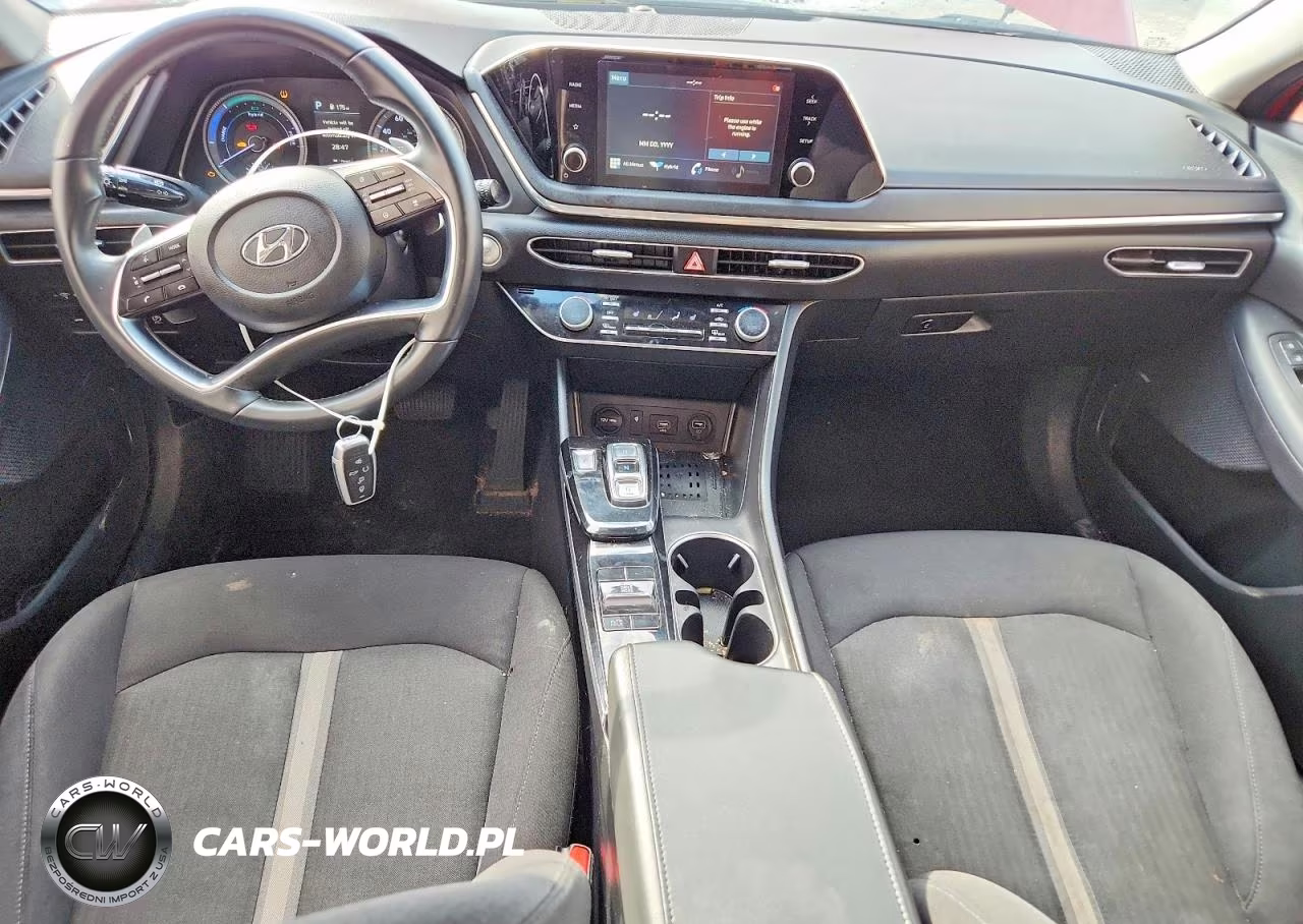 2020 Hyundai Sonata Hybrid Sel VIN:KMHL34JJ7LA015706 - 8
