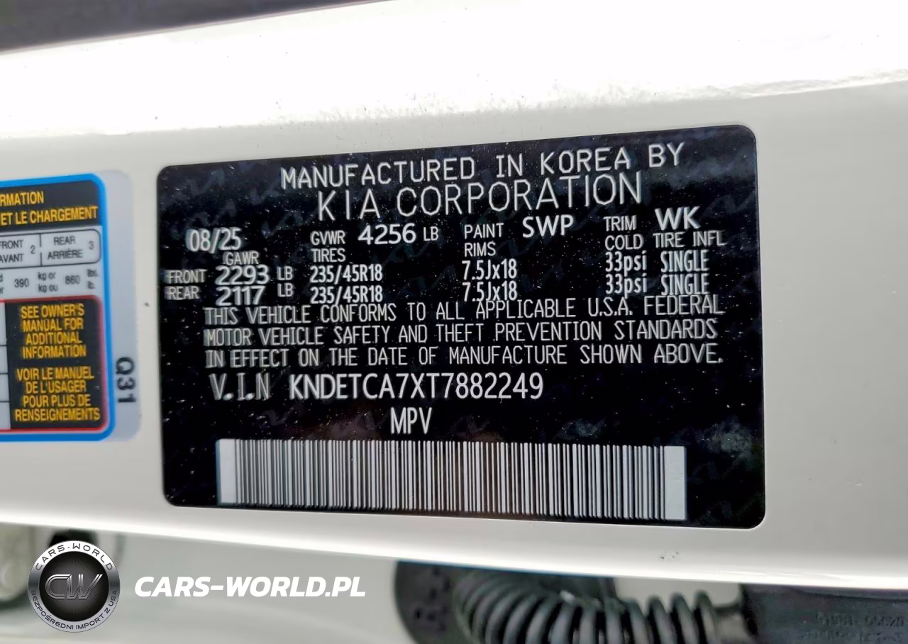 2026 Kia Seltos Sx VIN:KNDETCA7XT7882249 - 12