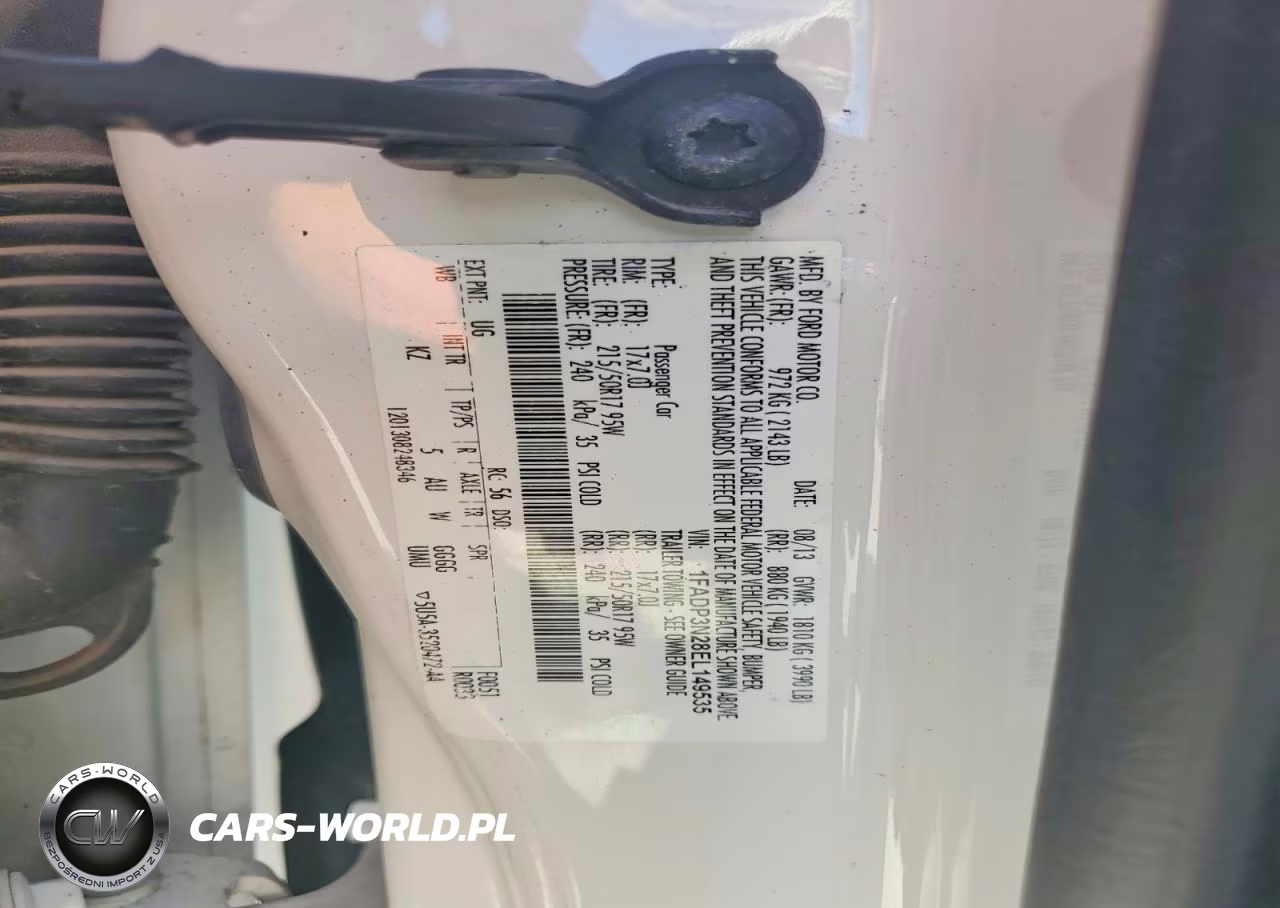 2014 Ford Focus Titanium VIN:1FADP3N28EL149535 - 13