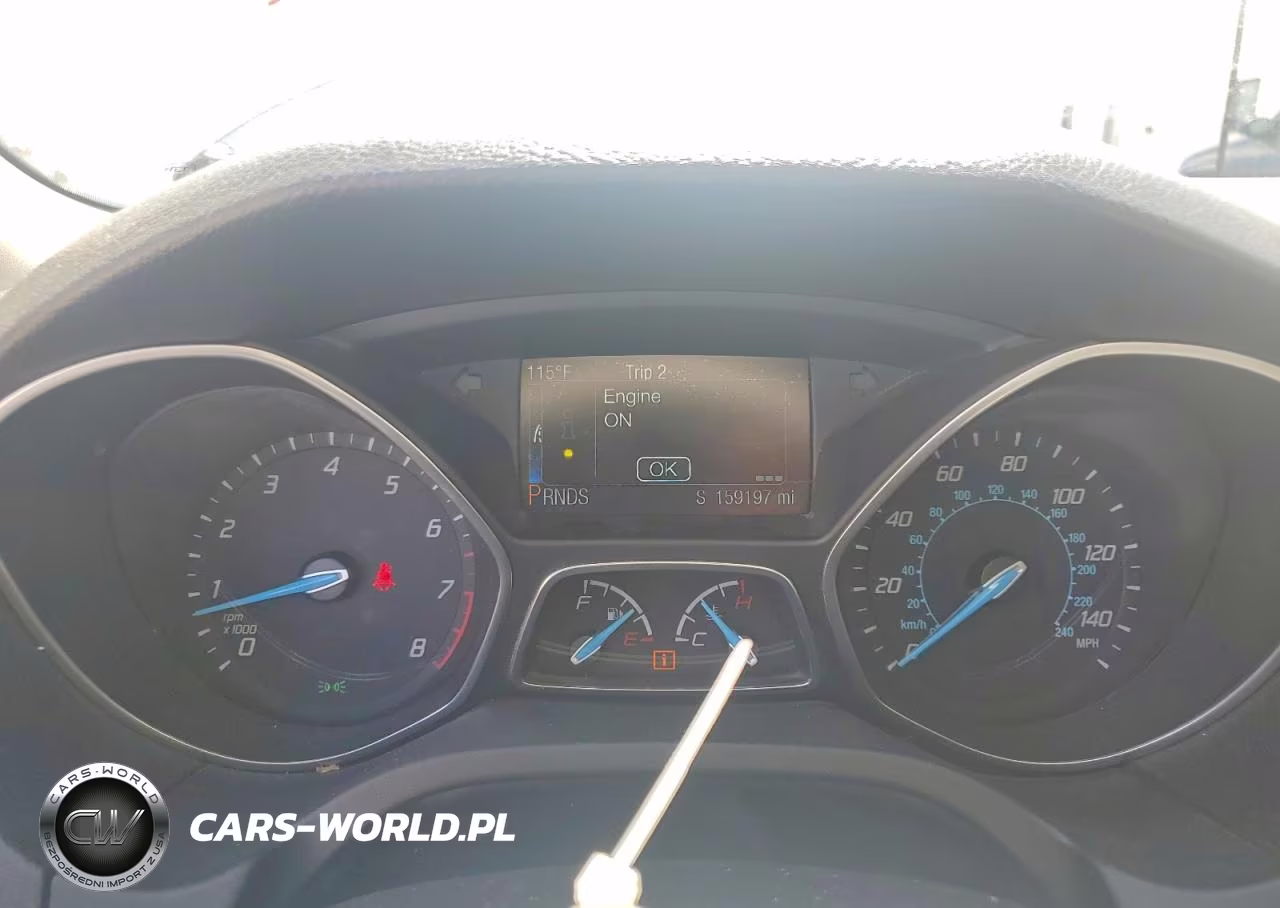 2014 Ford Focus Titanium VIN:1FADP3N28EL149535 - 9
