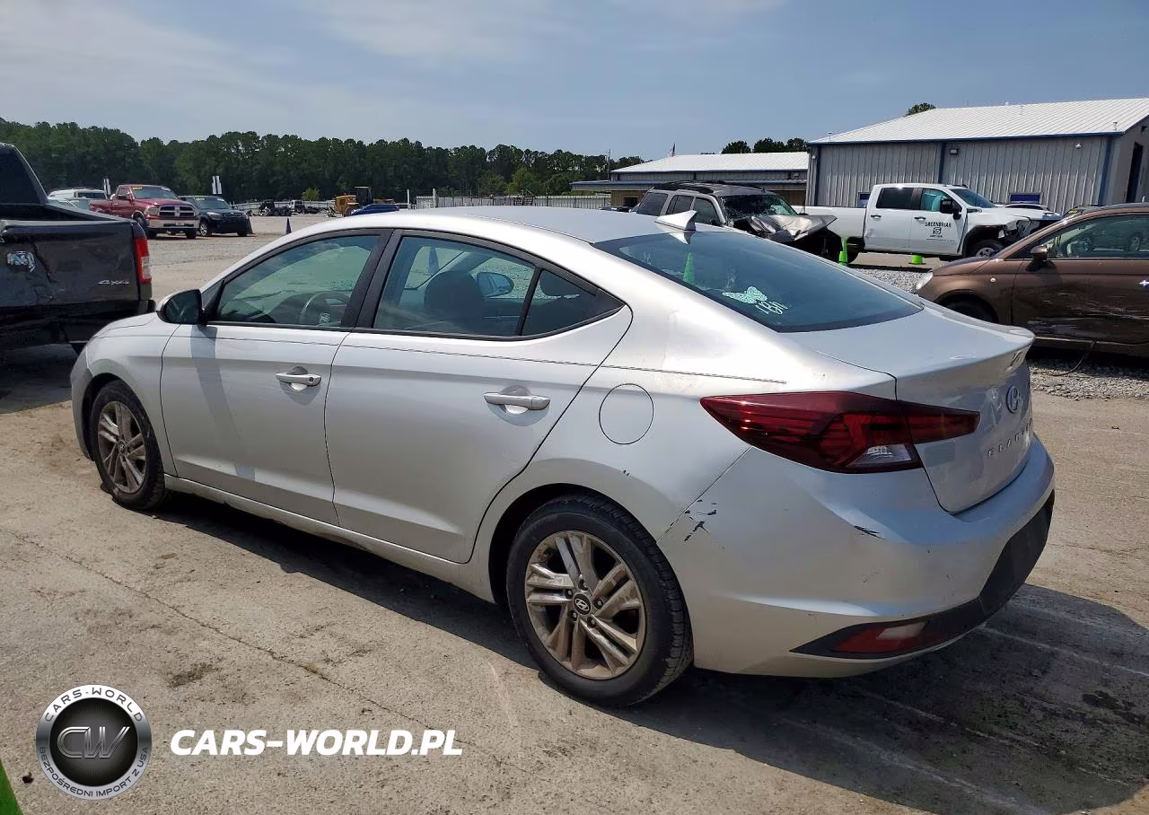 2019 Hyundai Elantra Sel VIN:5NPD84LF4KH438317 - 2