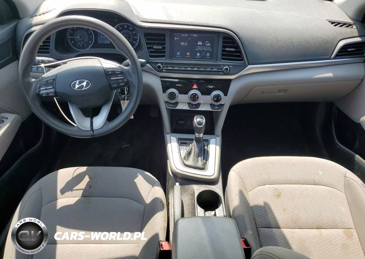 2019 Hyundai Elantra Sel VIN:5NPD84LF4KH438317 - 8
