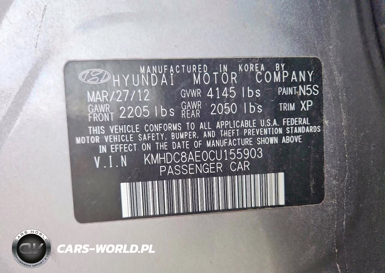2012 Hyundai Elantra Touring Se VIN:KMHDC8AE0CU155903 - 13
