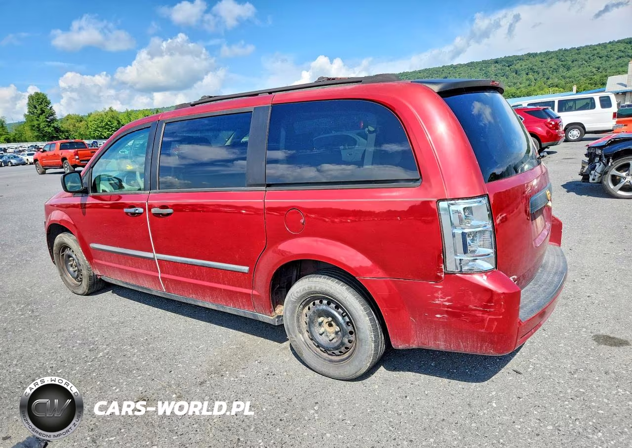 2008 Dodge Grand Caravan Se VIN:2D8HN44H38R113875 - 2