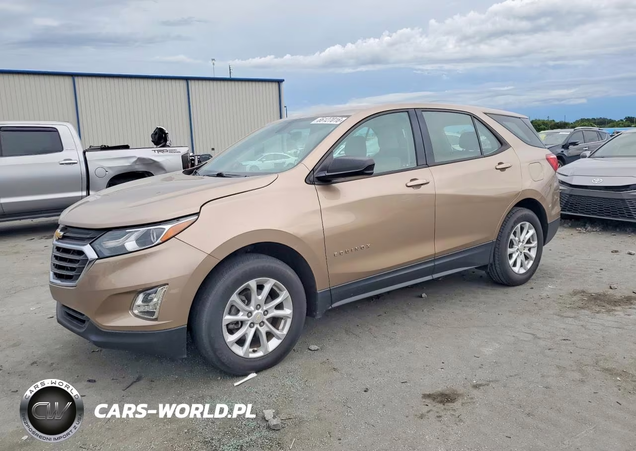 2018 Chevrolet Equinox Ls VIN:2GNAXHEV7J6337820 - 1