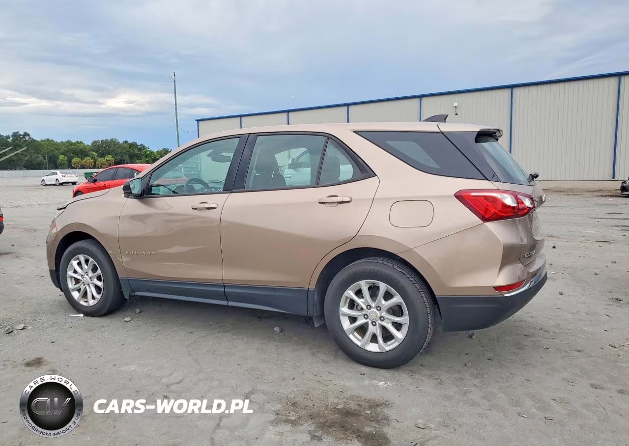 2018 Chevrolet Equinox Ls VIN:2GNAXHEV7J6337820 - 2