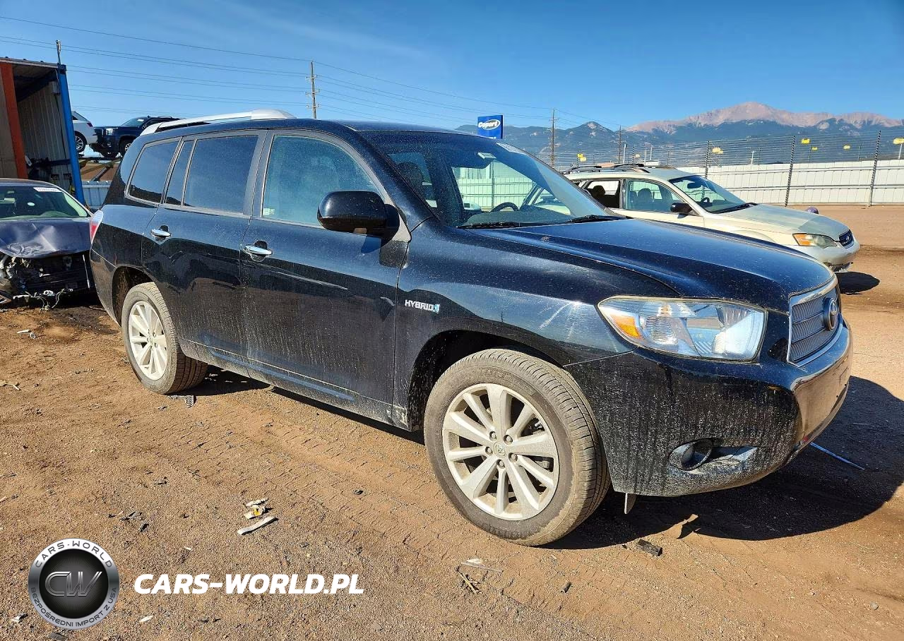 2009 Toyota Highlander Hybrid Limited VIN:JTEEW44A692030938 - 4