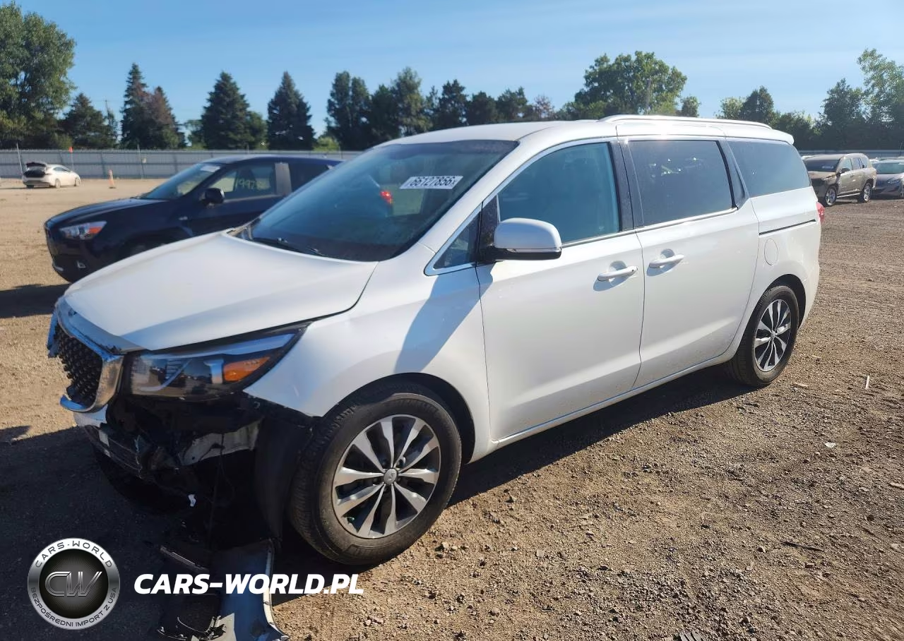 2016 Kia Sedona Sx VIN:KNDMC5C18G6155753 - 1