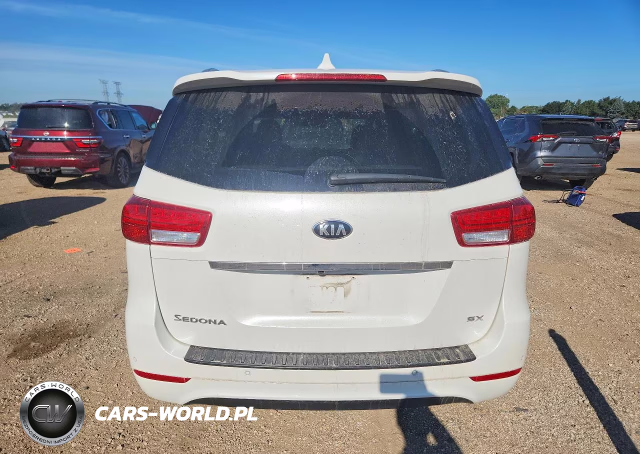2016 Kia Sedona Sx VIN:KNDMC5C18G6155753 - 6