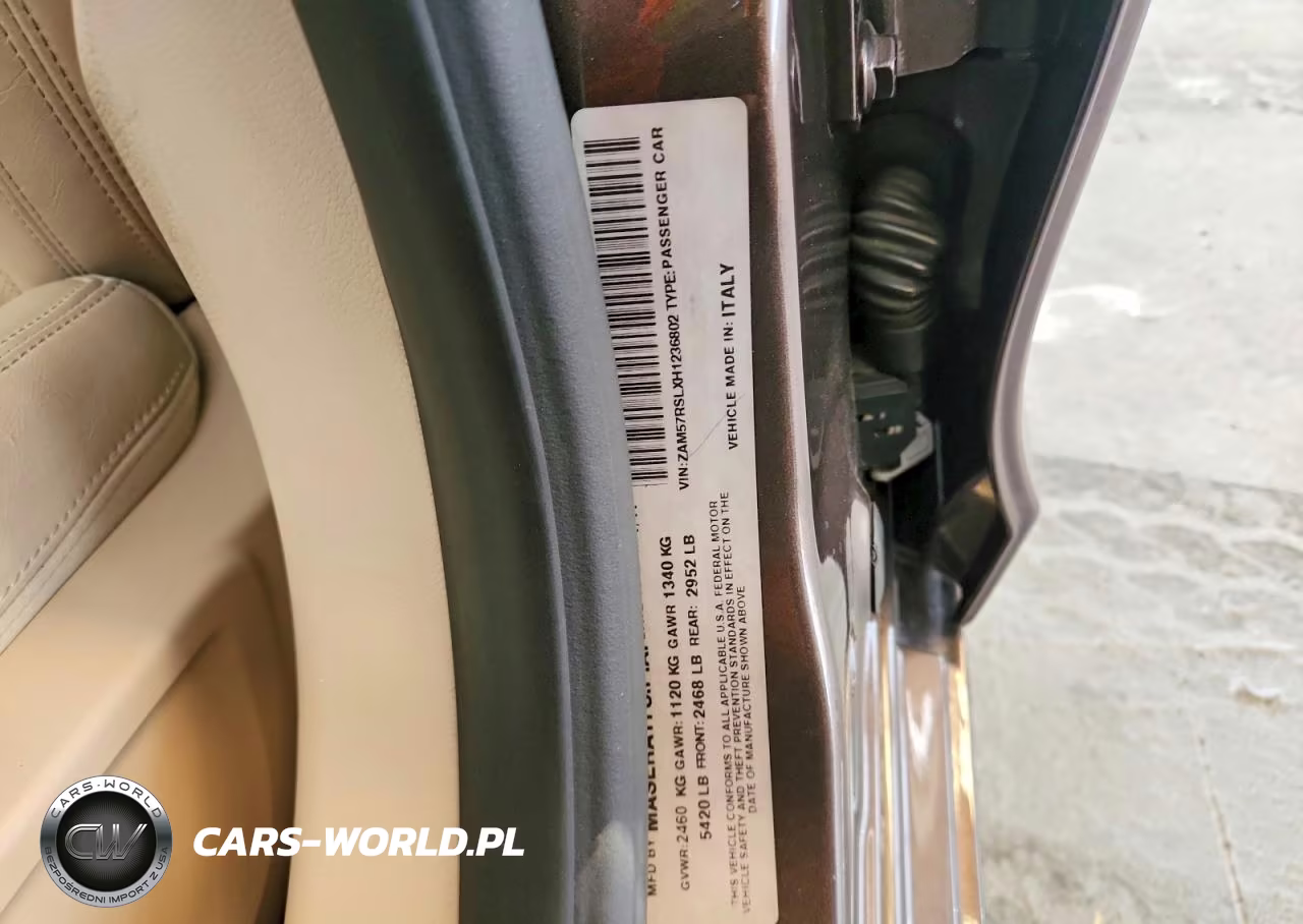 2017 Maserati Ghibli S VIN:ZAM57RSLXH1236802 - 12
