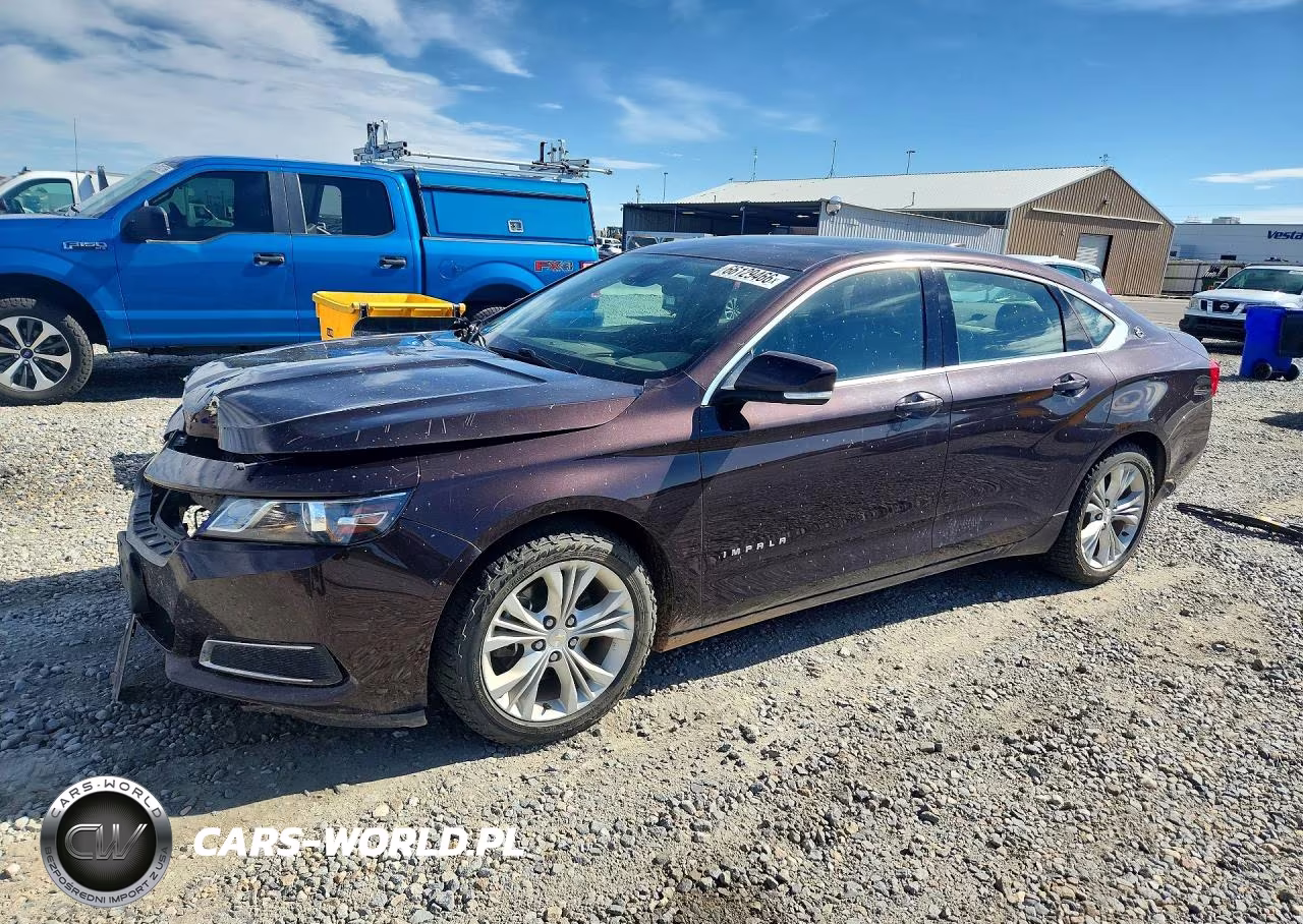 2015 Chevrolet Impala Lt VIN:2G1125S33F9185638 - 1