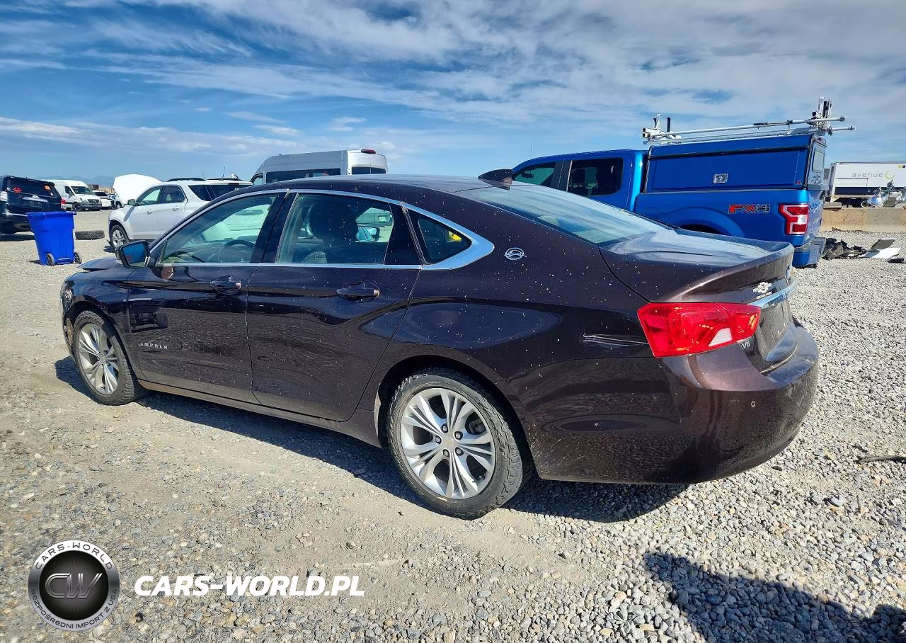 2015 Chevrolet Impala Lt VIN:2G1125S33F9185638 - 2