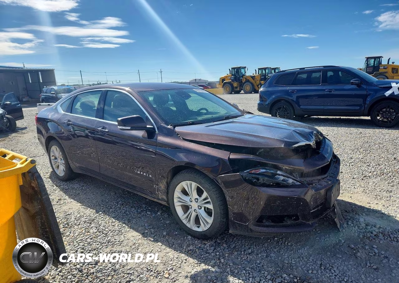 2015 Chevrolet Impala Lt VIN:2G1125S33F9185638 - 4