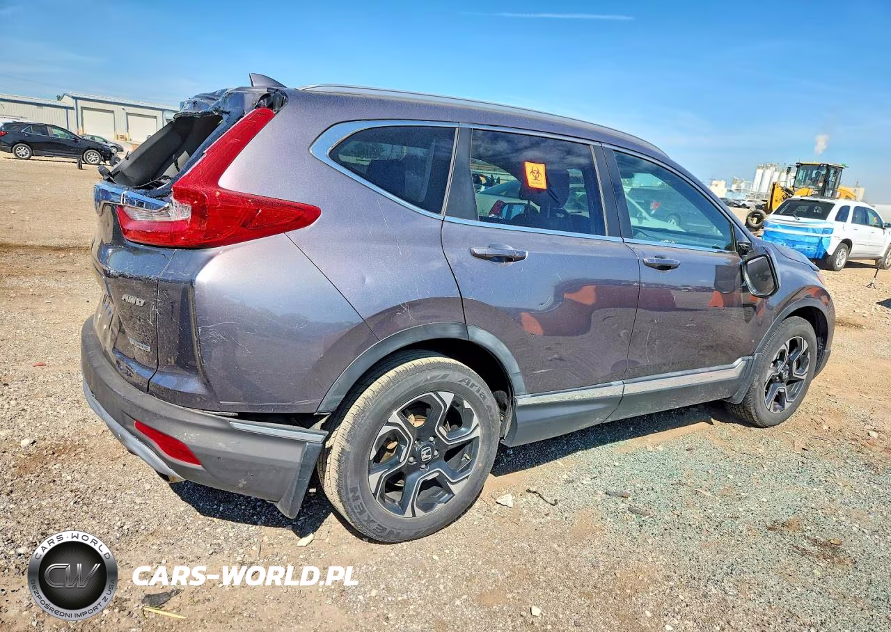 2018 Honda Cr-V Touring VIN:7FARW2H93JE061807 - 3