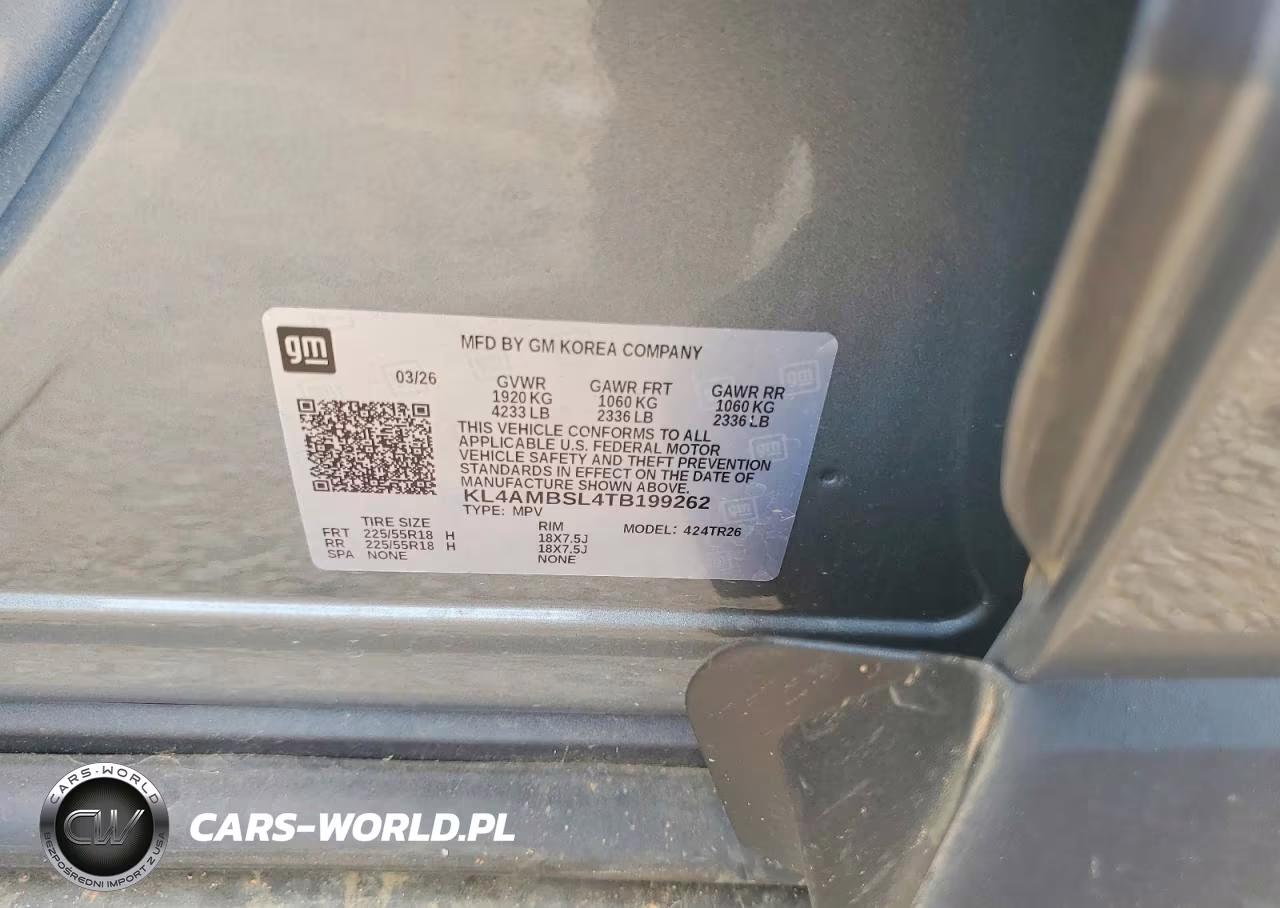 2026 Buick Encore Gx Preferred VIN:KL4AMBSL4TB199262 - 12
