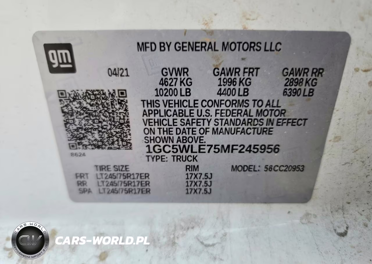 2021 Chevrolet Silverado C2500 Heavy Duty VIN:1GC5WLE75MF245956 - 12