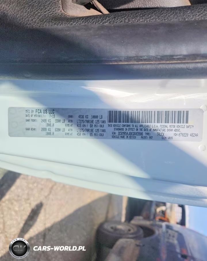2019 Ram 2500 Tradesman VIN:3C6MR5AJ6KG603908 - 12