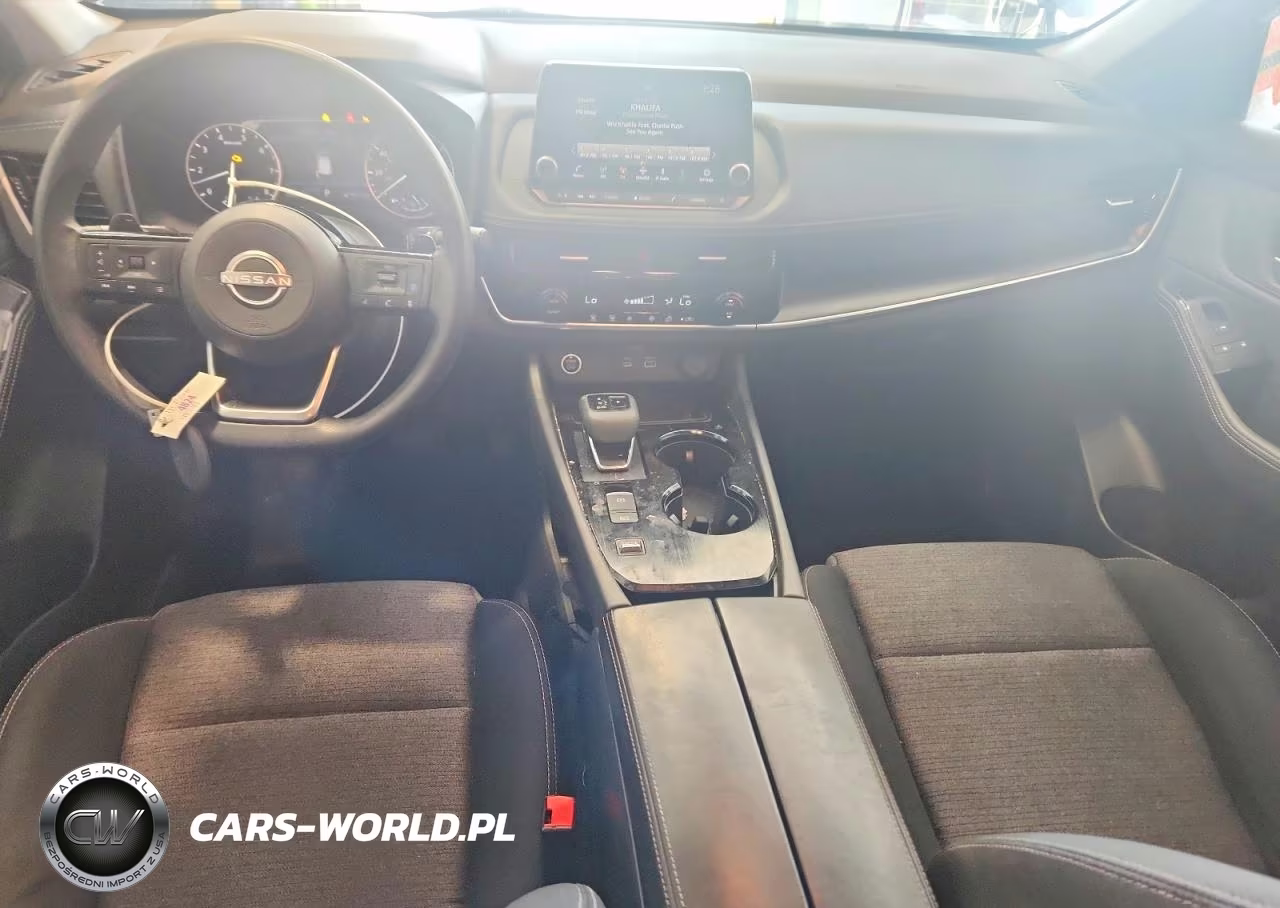 2022 Nissan Rogue Sv VIN:5N1BT3BAXNC733410 - 8