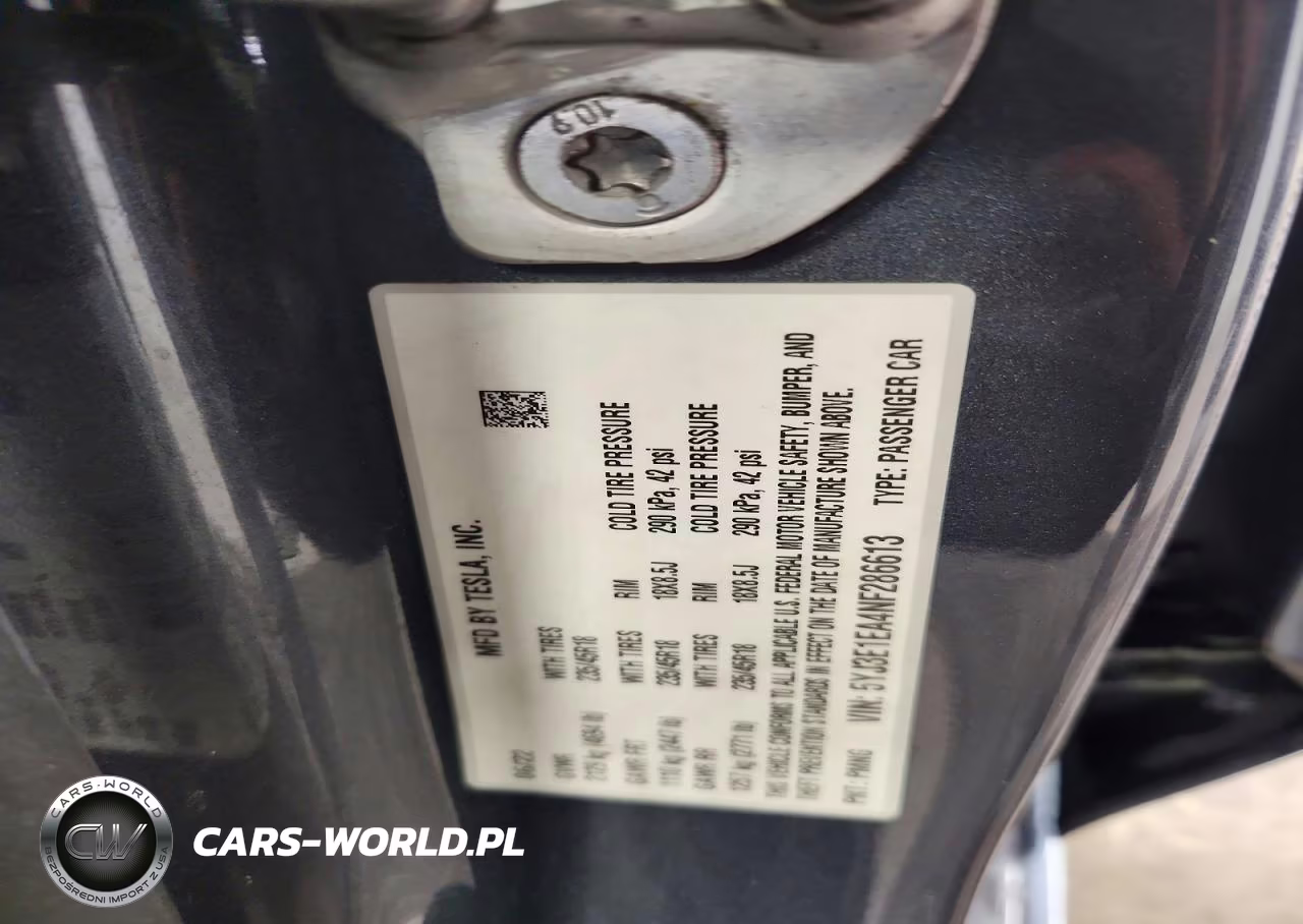2022 Tesla Model 3 VIN:5YJ3E1EA4NF286613 - 12
