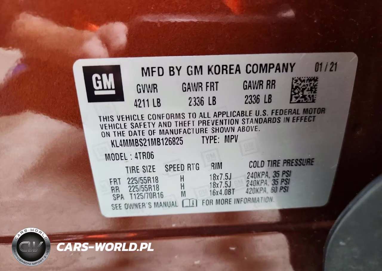 2021 Buick Encore Gx Preferred VIN:KL4MMBS21MB126825 - 13