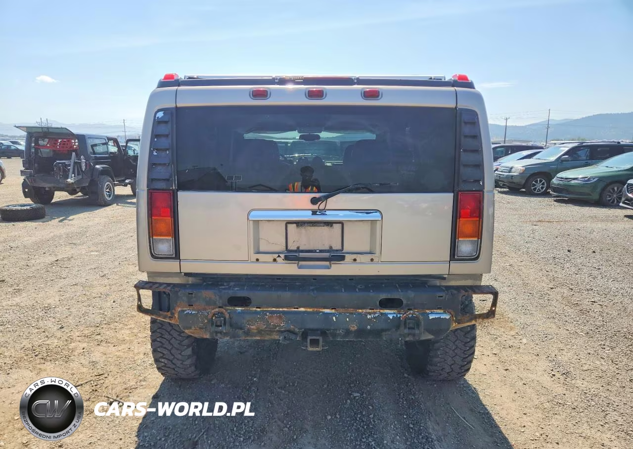 2003 Hummer H2 Suv VIN:5GRGN23U13H127175 - 6