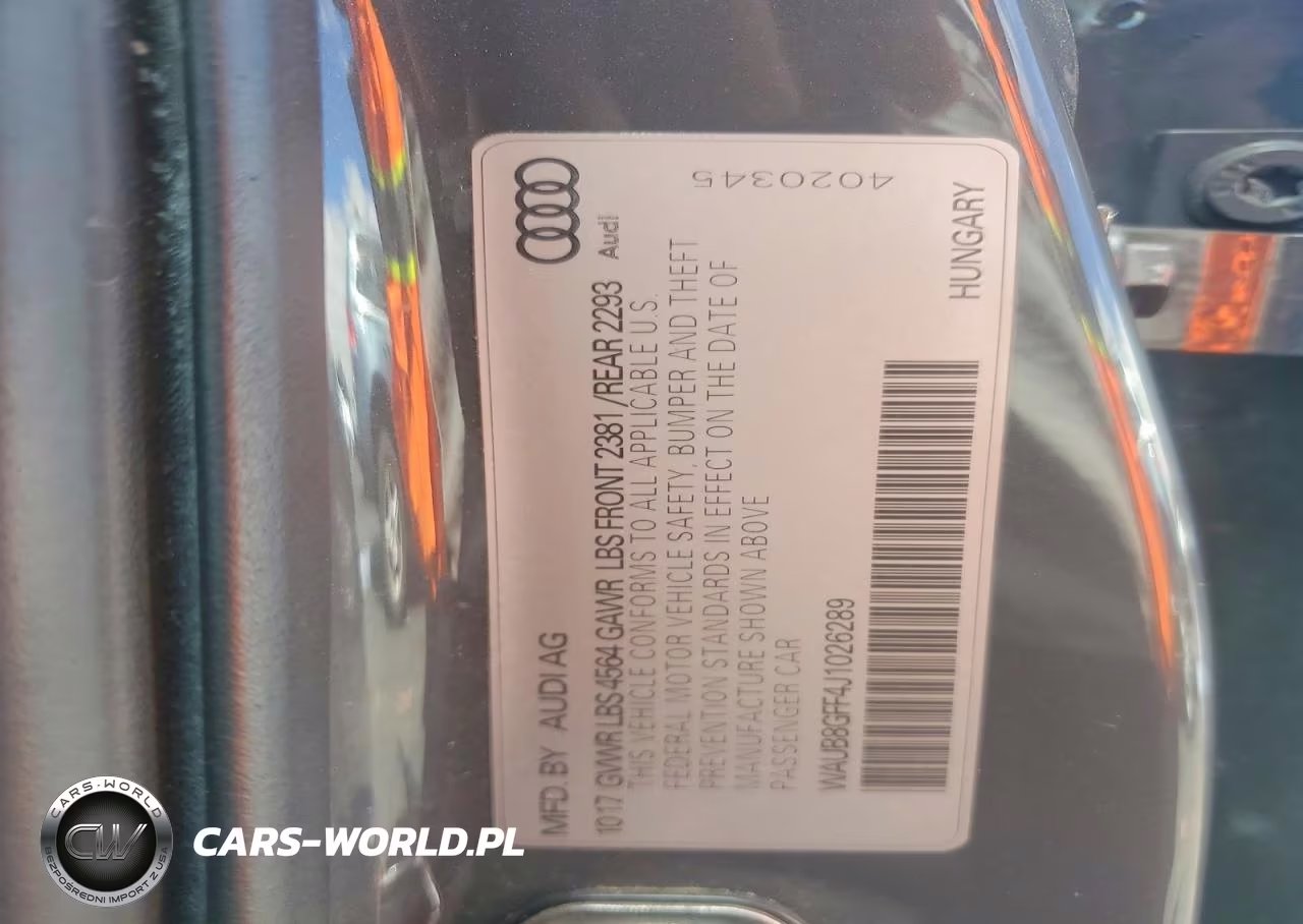2018 Audi A3 Premium VIN:WAUB8GFF4J1026289 - 12