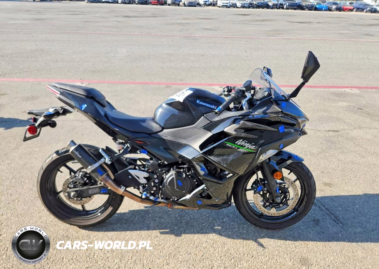 2024 Kawasaki Ex500 H VIN:ML5EXGH13RDA18051 - 1