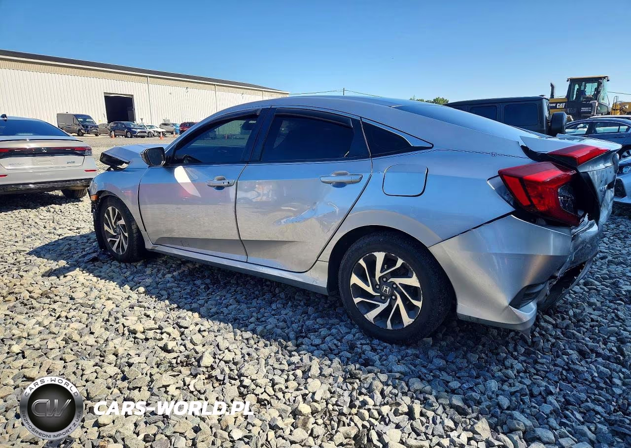 2016 Honda Civic Ex VIN:19XFC2F75GE228613 - 2