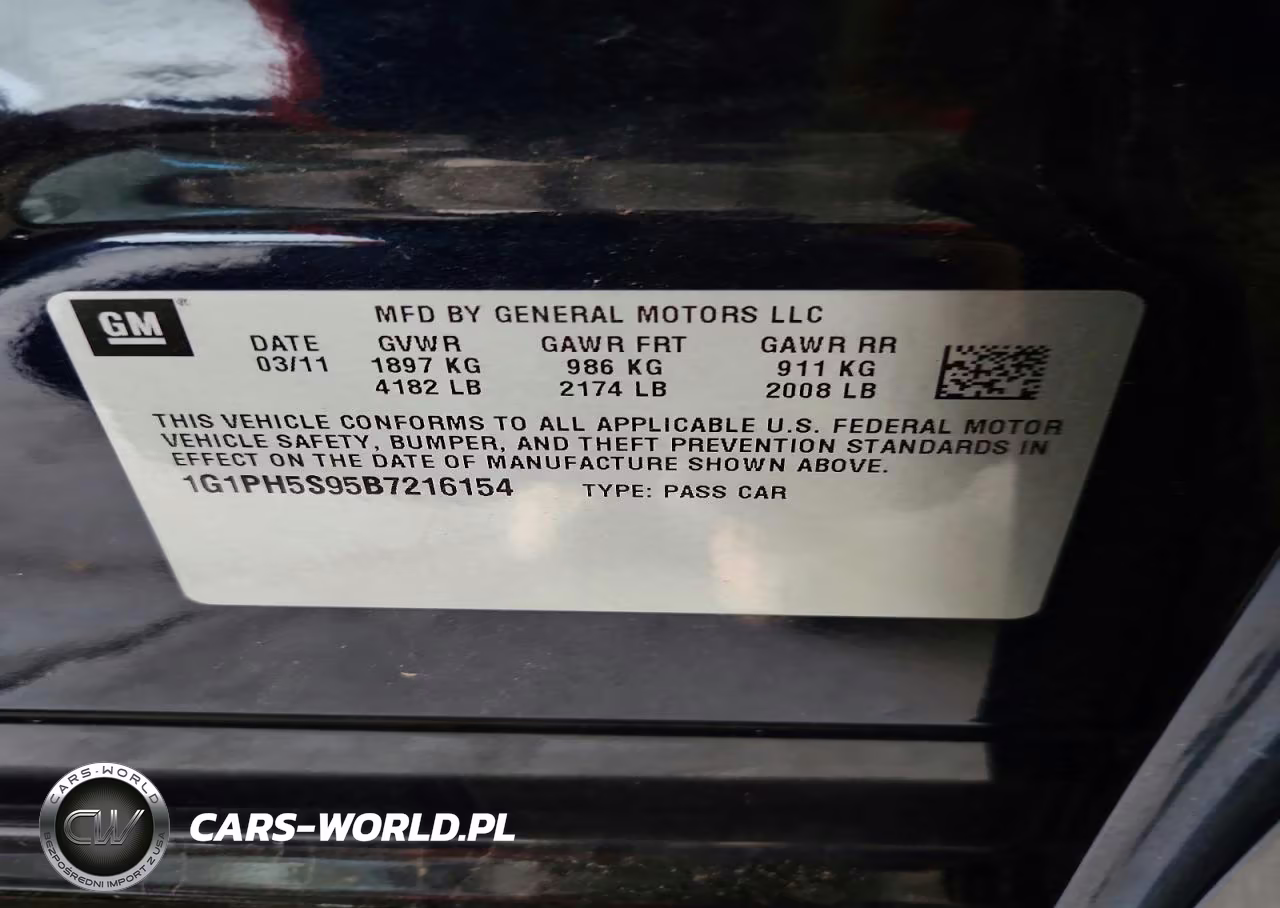 2011 Chevrolet Cruze Ltz VIN:1G1PH5S95B7216154 - 12