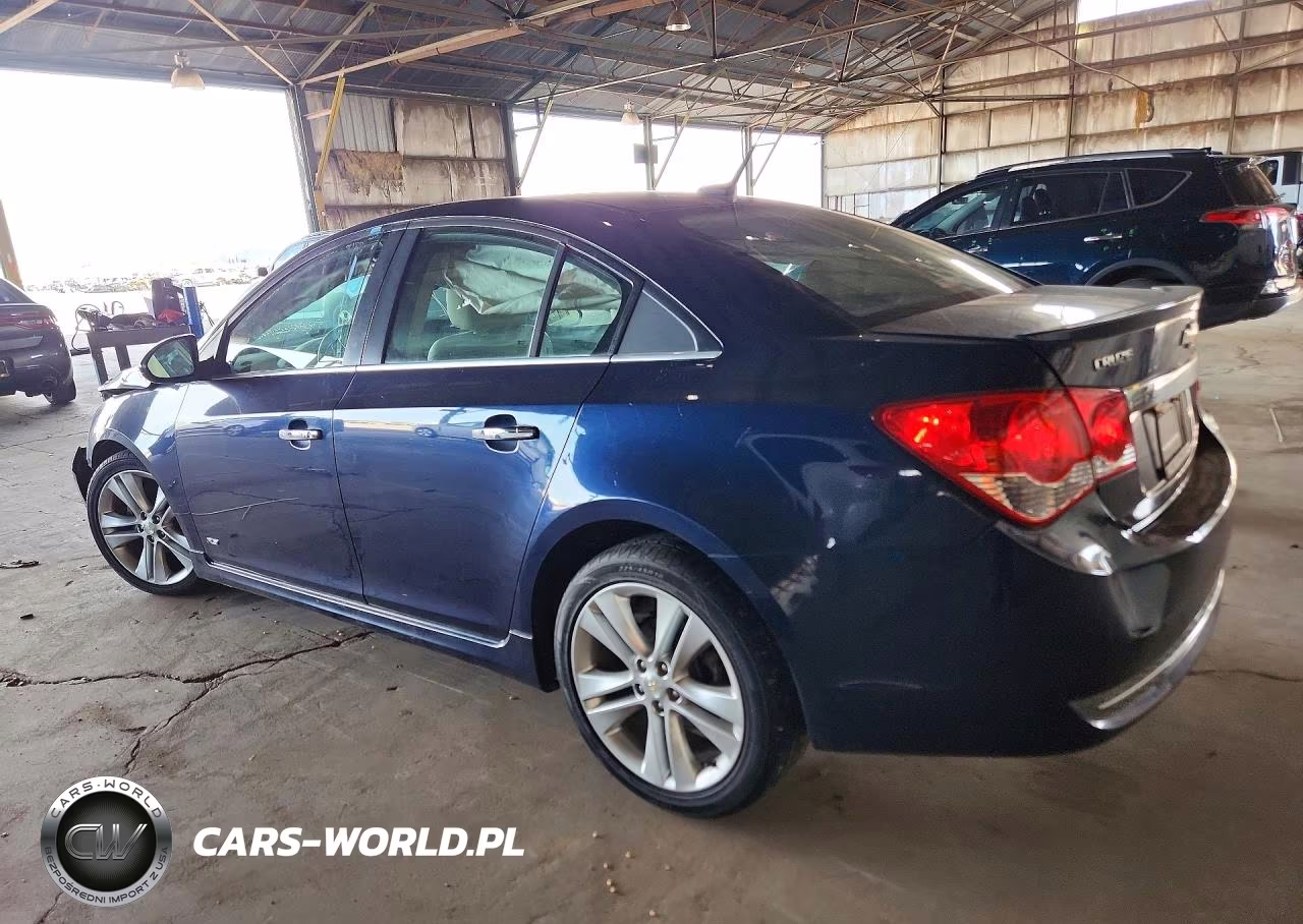 2011 Chevrolet Cruze Ltz VIN:1G1PH5S95B7216154 - 2