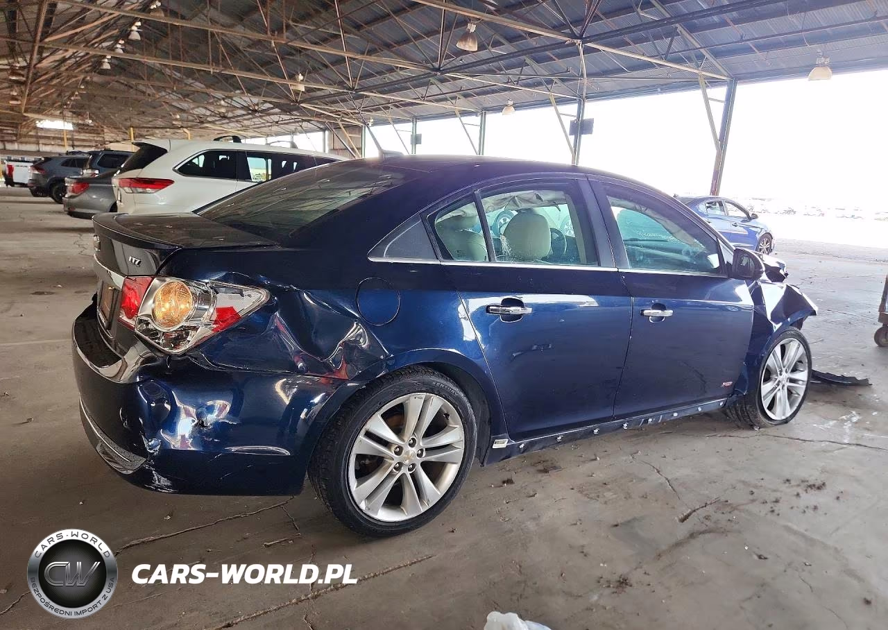2011 Chevrolet Cruze Ltz VIN:1G1PH5S95B7216154 - 3