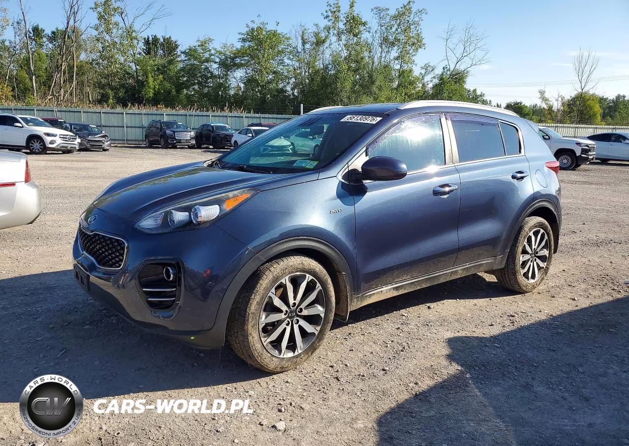2017 Kia Sportage Ex VIN:KNDPNCACXH7247720 - 1