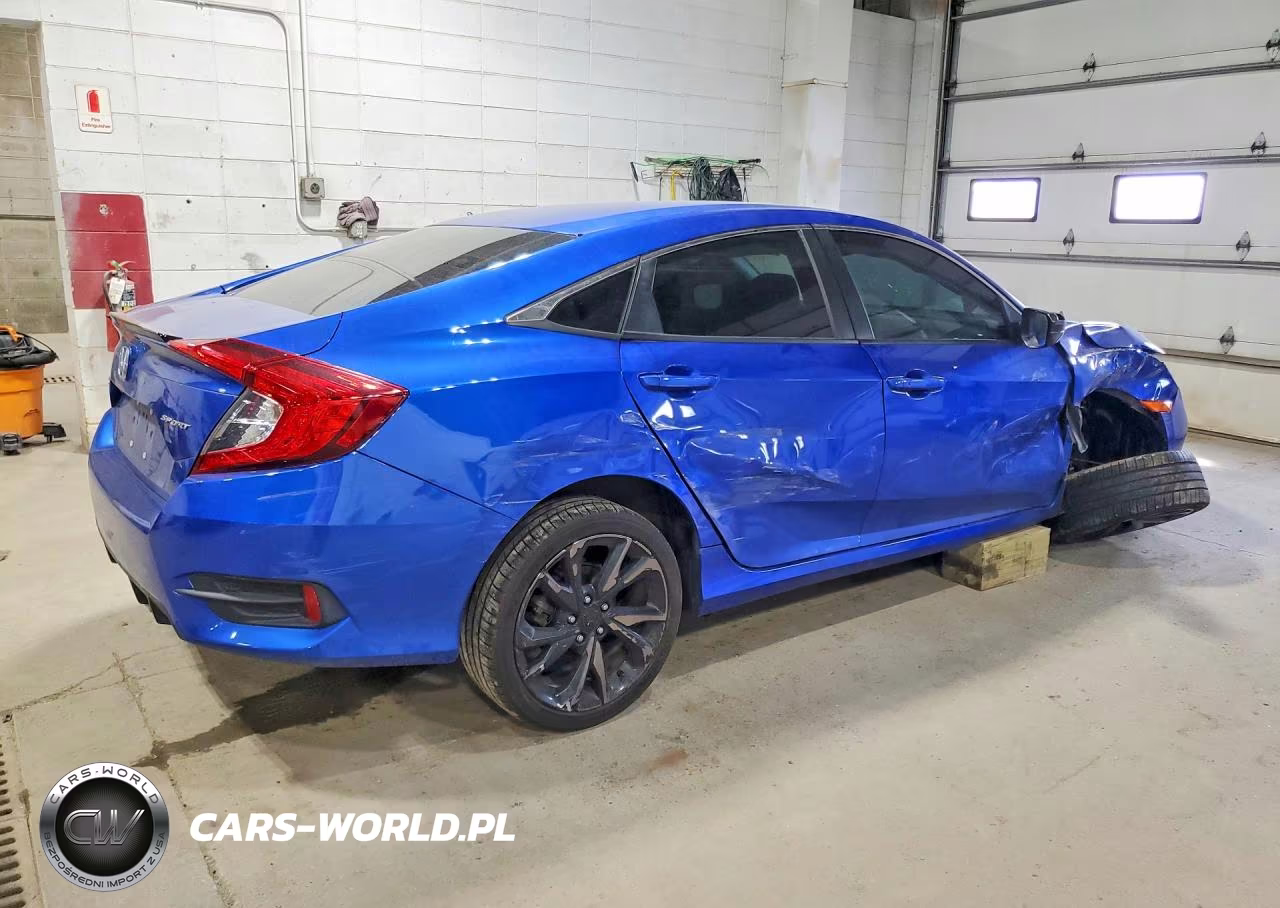 2021 Honda Civic Sport VIN:19XFC2F82ME001285 - 3