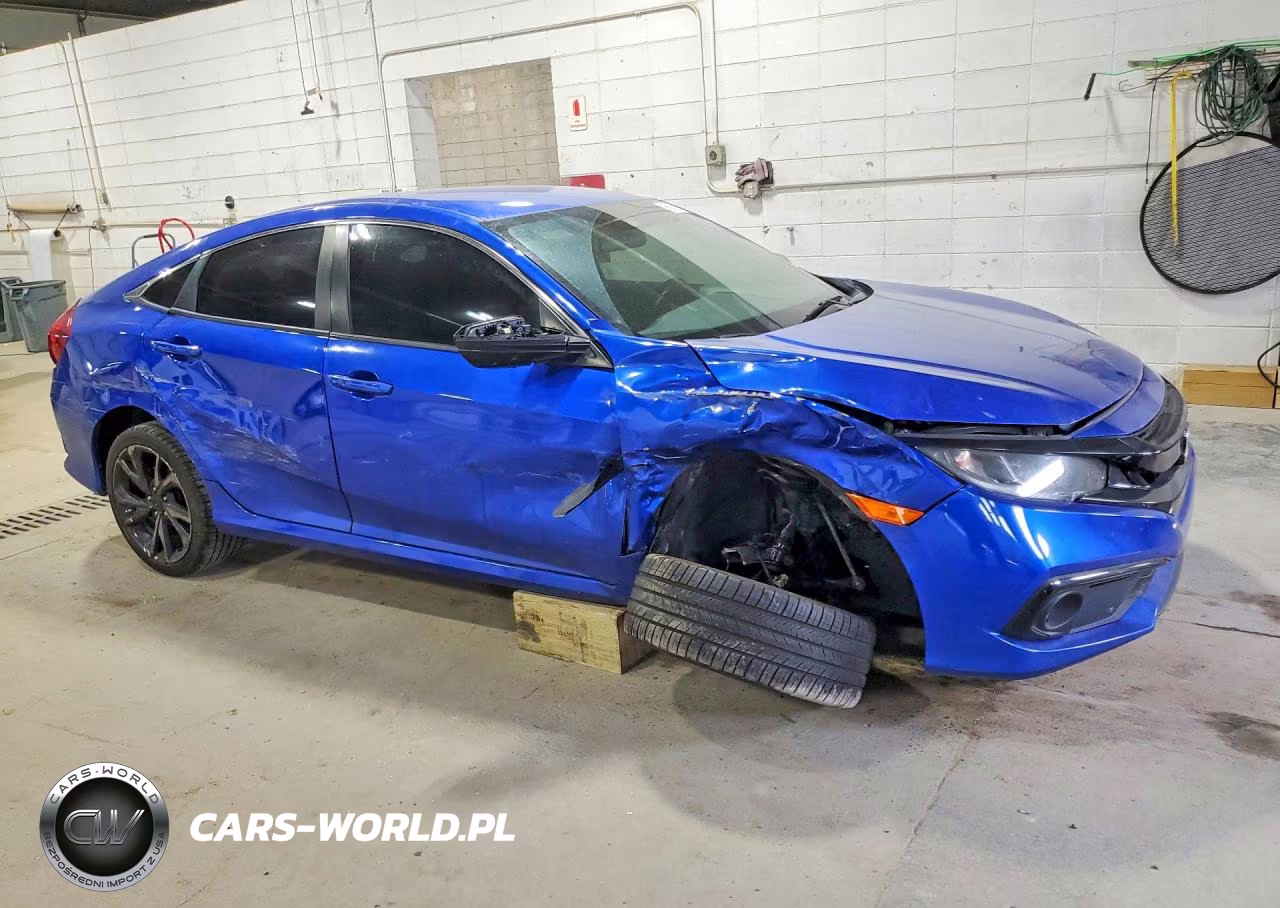 2021 Honda Civic Sport VIN:19XFC2F82ME001285 - 4