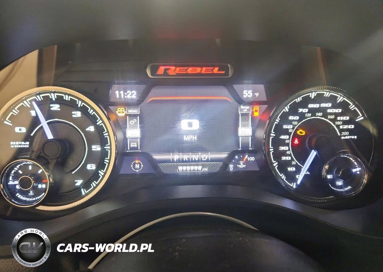 2021 Ram 1500 Rebel VIN:1C6SRFLT3MN563258 - 9