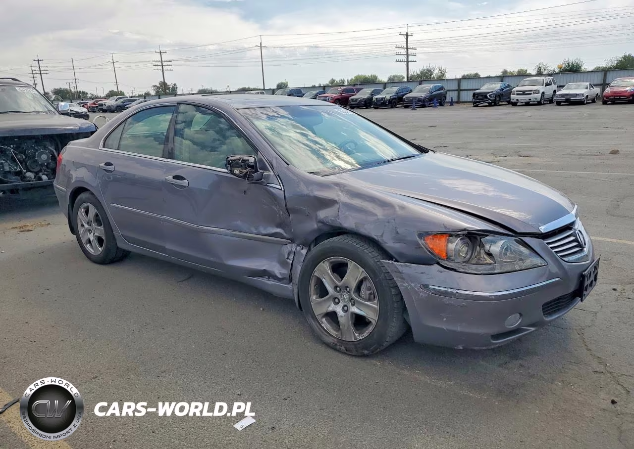 2005 Acura Rl VIN:JH4KB16555C012869 - 4